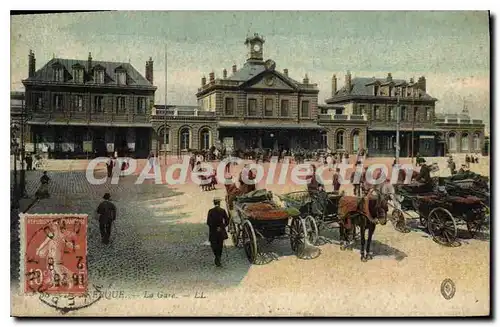 Cartes postales Dunkerque La Gare