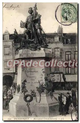 Cartes postales Dunkerque Monument Commemoratif