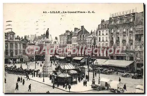 Cartes postales Lille La Grand Place