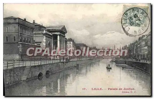 Cartes postales Lille Palais De Justice