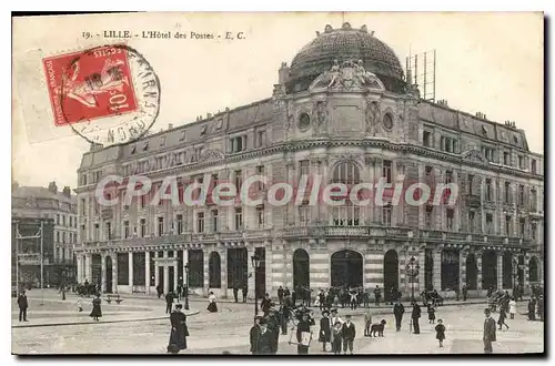 Cartes postales Lille L'Hotel Des Postes
