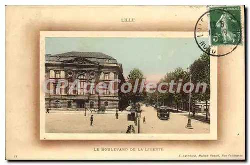 Cartes postales Lille Le Boulevard De La Libert�