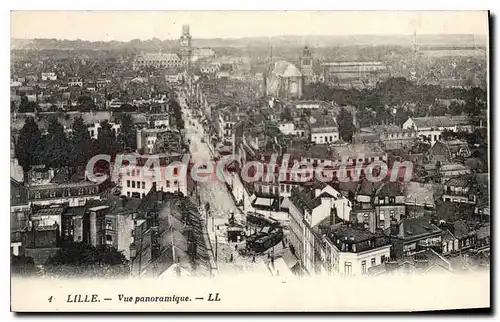 Cartes postales Lille Vue Panoramique