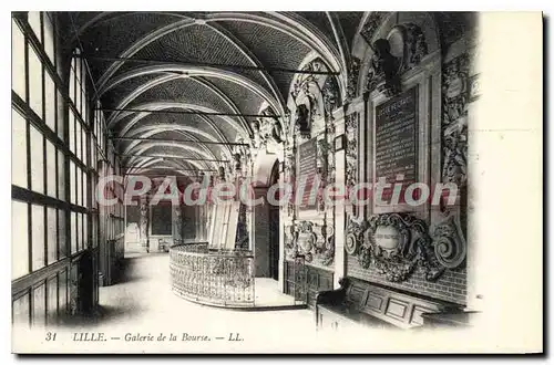Cartes postales Lille Galerie De la Bourse