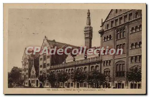 Cartes postales Lille L'Hotel De Ville