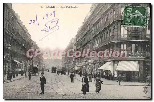 Cartes postales Lille Rue Faidherbe