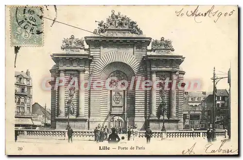 Cartes postales Lille Porte De Paris