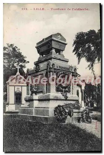 Cartes postales Lille Tombeau De Faidherbe