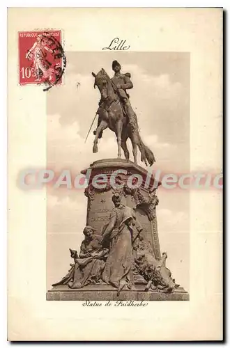 Cartes postales Lille Statue De Faidherbe