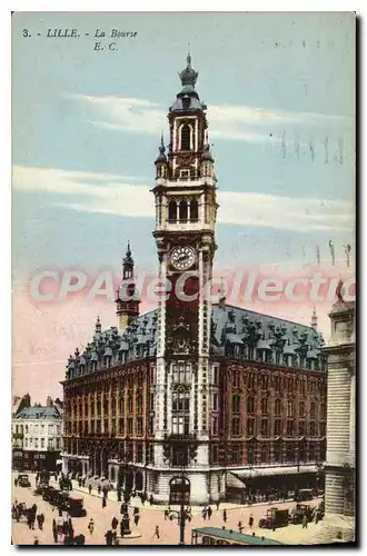 Cartes postales Lille La Bourse