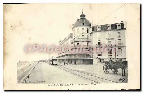 Cartes postales Malo Les Bains Terminus Hotel