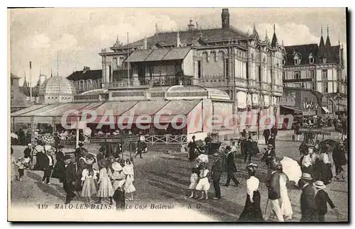 Cartes postales Malo Les Bains Le Caf� Bellevue