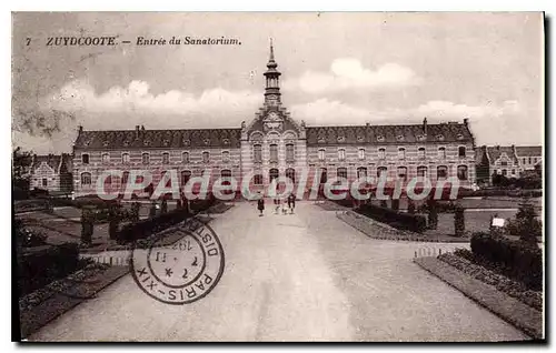 Cartes postales Zuydcoote Entree Du Sanatorium