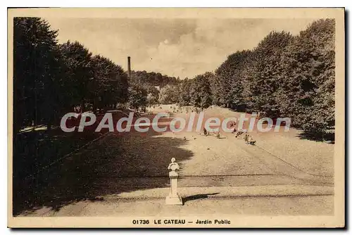 Cartes postales Le Cateau Jardin Public