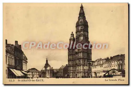 Cartes postales St Amand Les Eaux La Grande Place