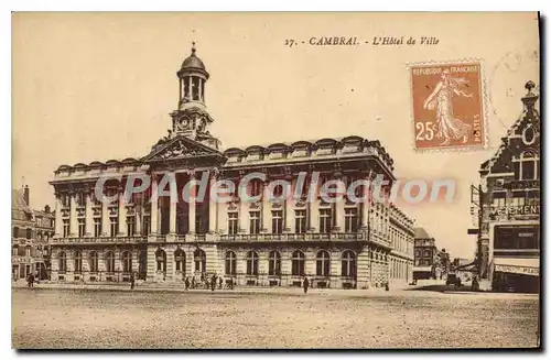 Cartes postales Cambrai L'Hotel De Ville