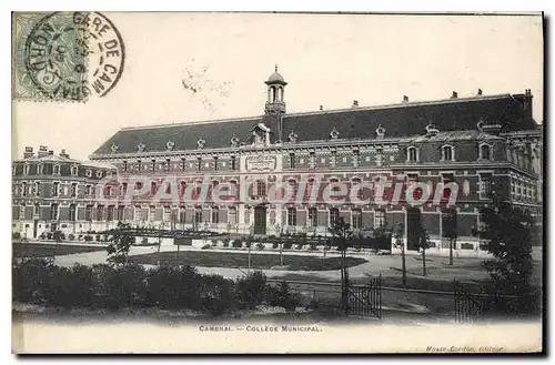 Cartes postales Cambrai College Municipal