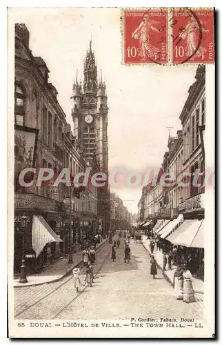 Cartes postales Douai L'Hotel De Ville