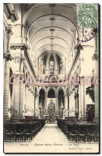 Cartes postales Douai Eglise Saint Pierre