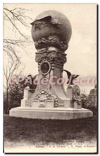 Cartes postales Cambrai monument Bl�riot