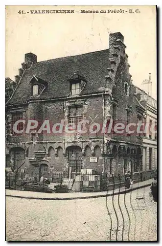 Cartes postales Valenciennes Maison Du Prevot