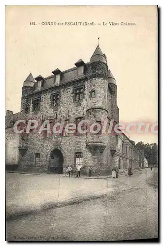 Ansichtskarte AK Conde Sur Escaut Le Vieux Chateau