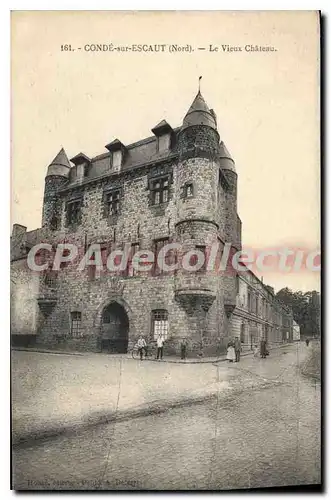 Cartes postales Conde Sur Escaut Le Vieux Chateau
