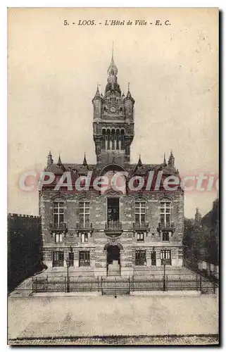 Cartes postales Loos L'Hotel De Ville