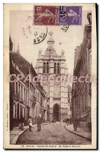 Ansichtskarte AK Douai Eglise St Pierre