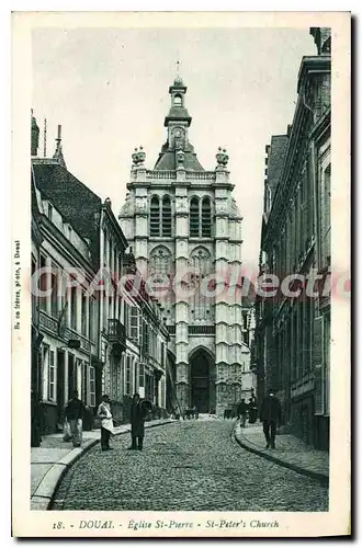 Ansichtskarte AK Douai Eglise St Pierre