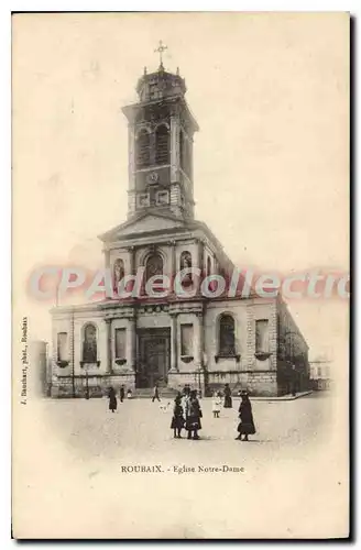 Ansichtskarte AK Roubaix Eglise Notre Dame