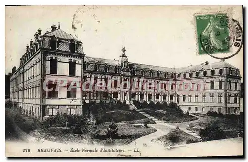 Cartes postales Beauvais Ecole Normale d'Instituteurs