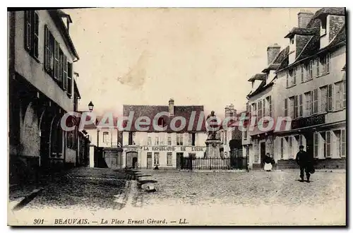 Cartes postales Beauvais La Place Ernest Gerard