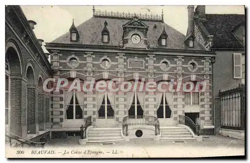 Cartes postales Beauvais La Caisse d'�pargne