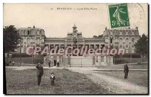 Cartes postales Beauvais Lycee Felix Faure