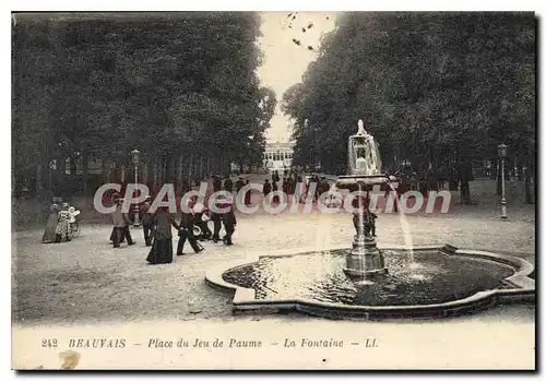 Cartes postales Beauvais Place Du Jeu De Paume