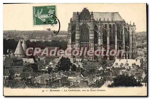 Ansichtskarte AK Beauvais La Cathedrale Vue De Saint Etienne