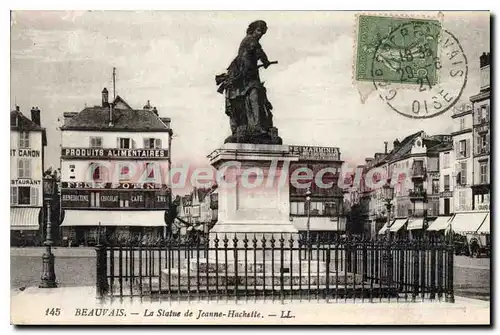 Cartes postales Beauvais La Statue De Jeanne Hachette