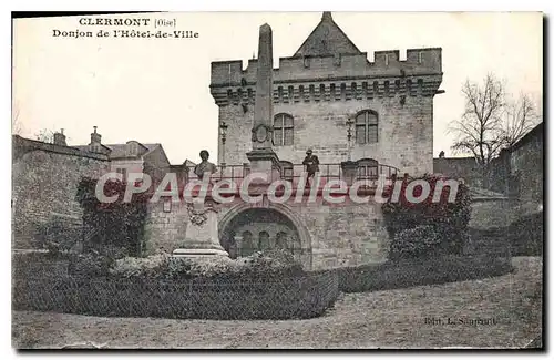 Cartes postales Clermont Donjon De I'Hotel De Ville