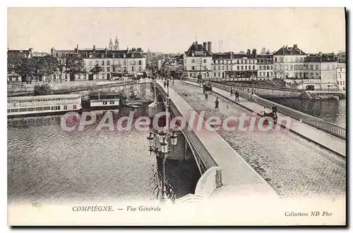 Cartes postales Compiegne Vue Generale