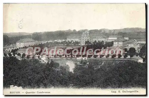 Cartes postales Noyon Quartier Cambronne