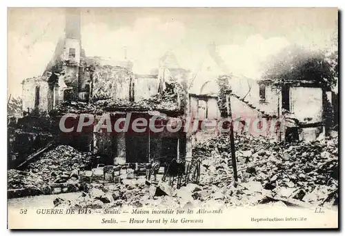 Cartes postales Guerre De 1914 Senlis