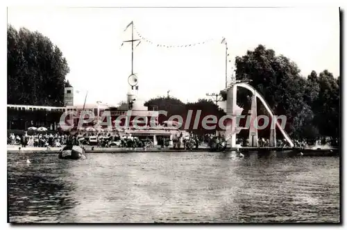 Cartes postales Plage De Lys Chantilly Boran Oise bar toboggan