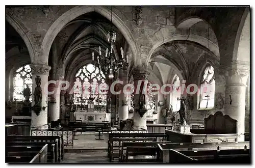 Ansichtskarte AK Boran Interieur De I'Eglise