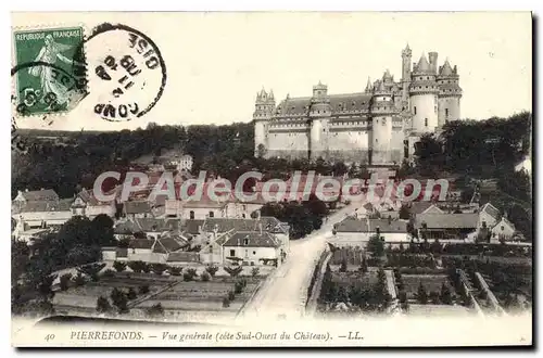 Cartes postales Pierrefonds Vue Generale