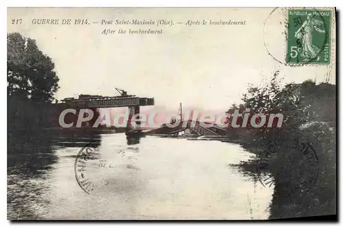 Cartes postales Guerre de 1914 Pont Saint Maximin