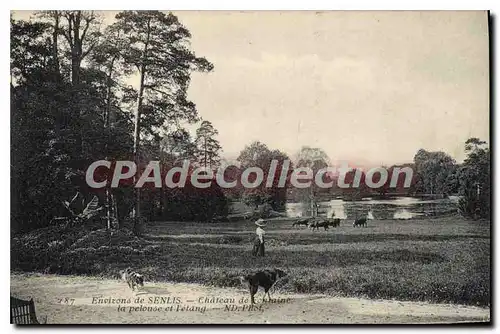 Cartes postales Senlis Chateau De Fontaine