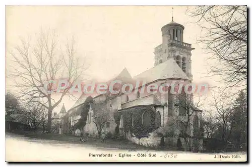 Cartes postales Pierrefonds Eglise Cote Sud