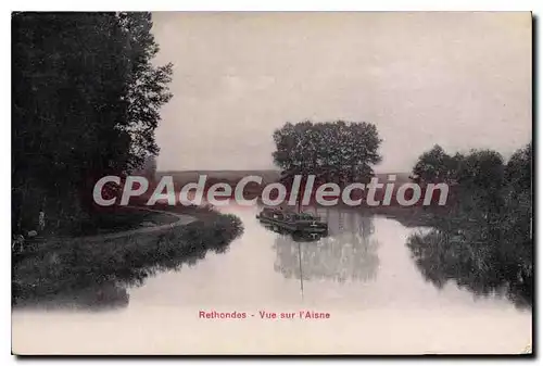 Cartes postales Rethondes Vue Sur I'Aisne