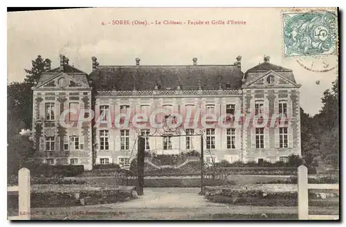 Cartes postales Sorel Le Chateau Facade